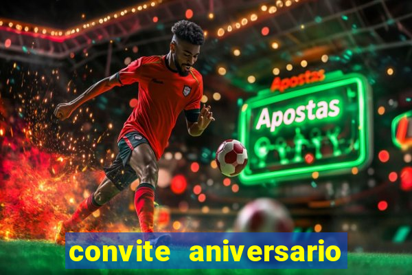 convite aniversario infantil futebol